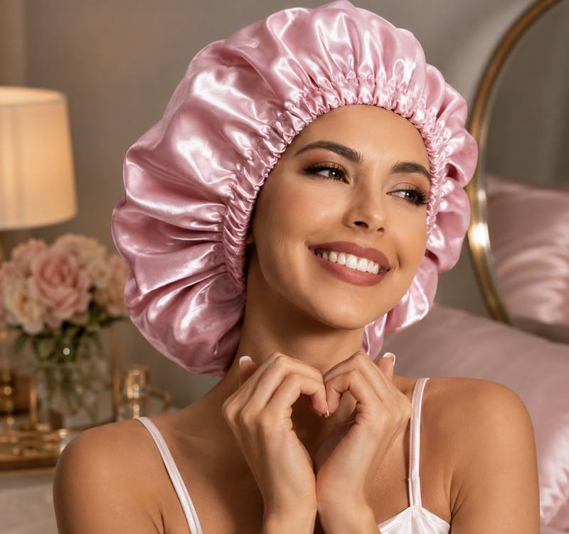 Bonnet en soie de mûrier